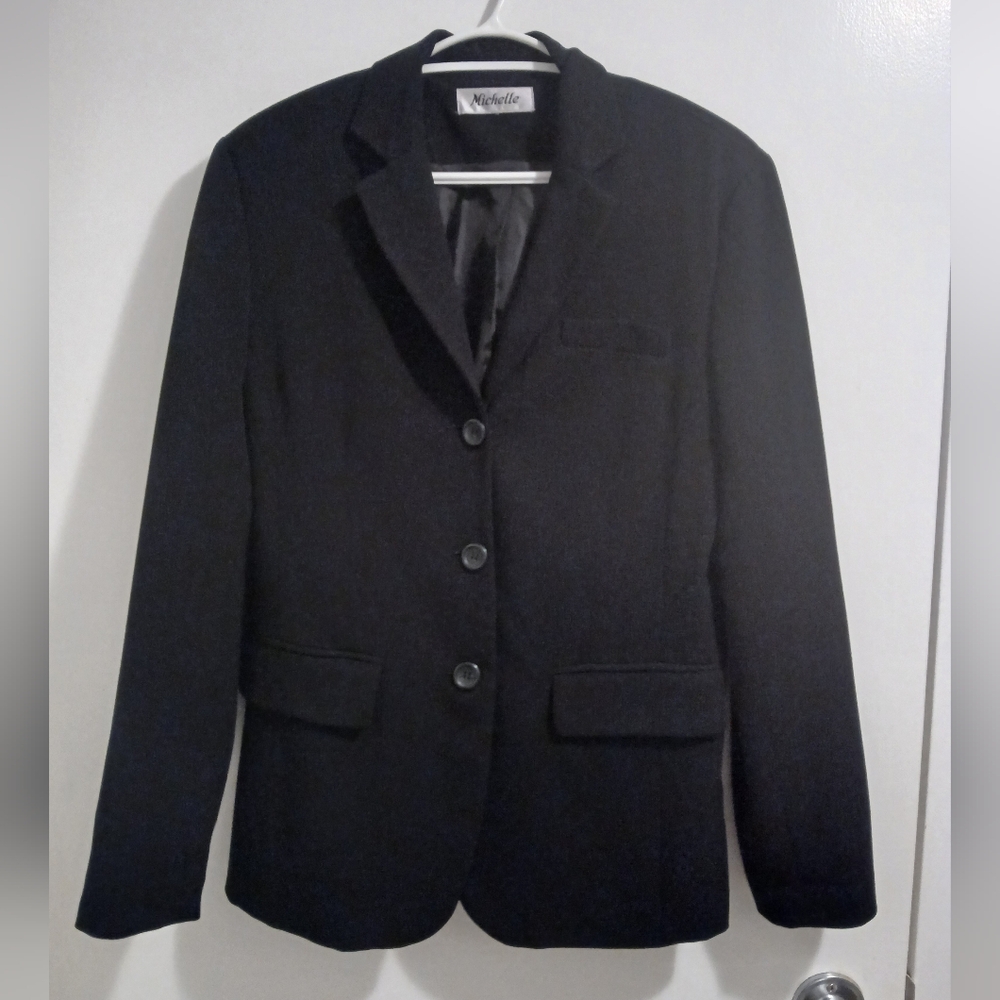 Michelle Black Formal Blazer Size 8